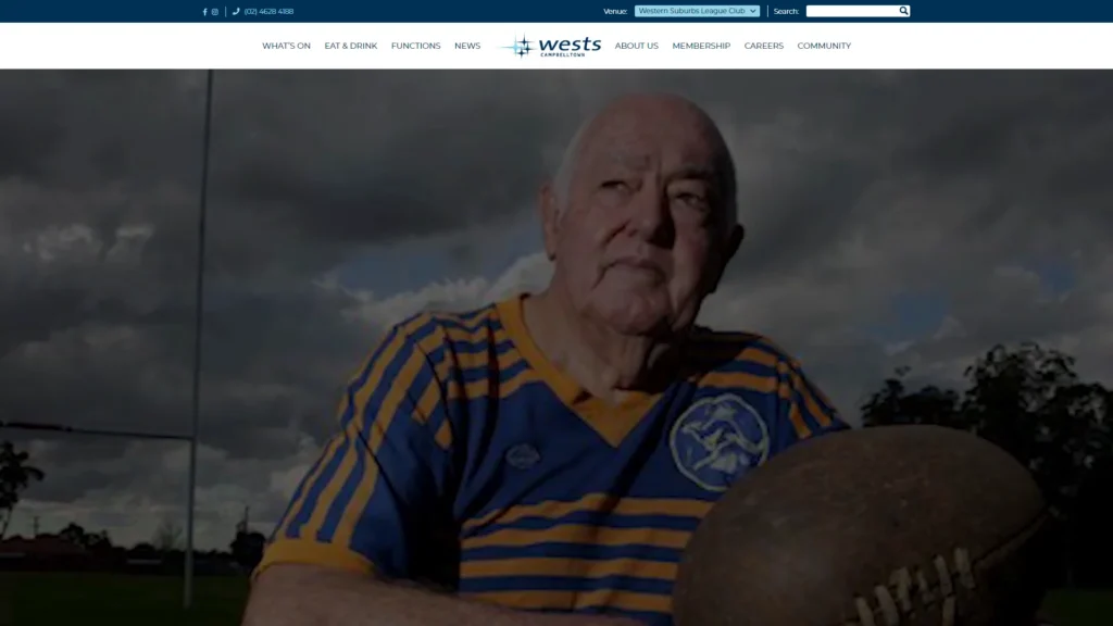 Wests League Club website